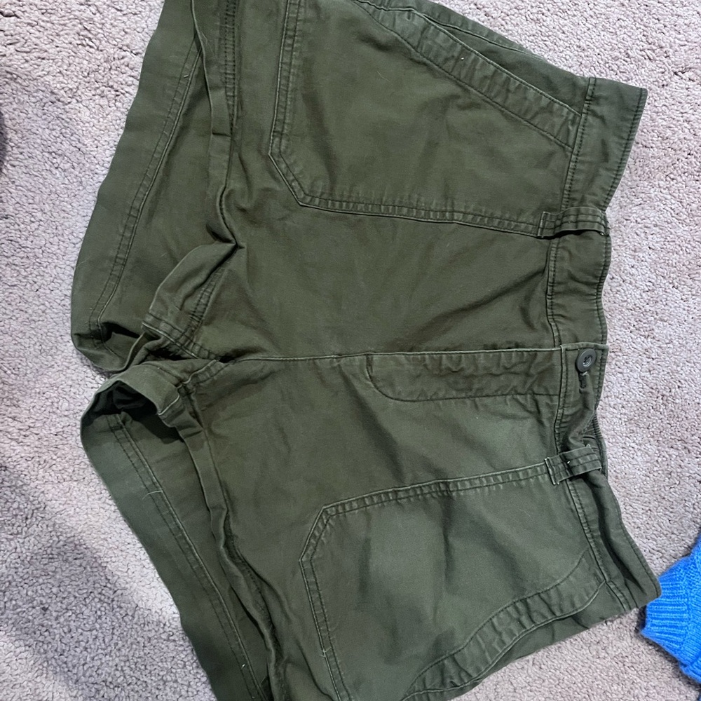 Old Navy Dark Green Relaxed Shorts